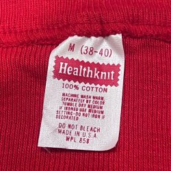 画像4: DEAD STOCK 1970's Healthknit Henry Neck Undershirt　Size M