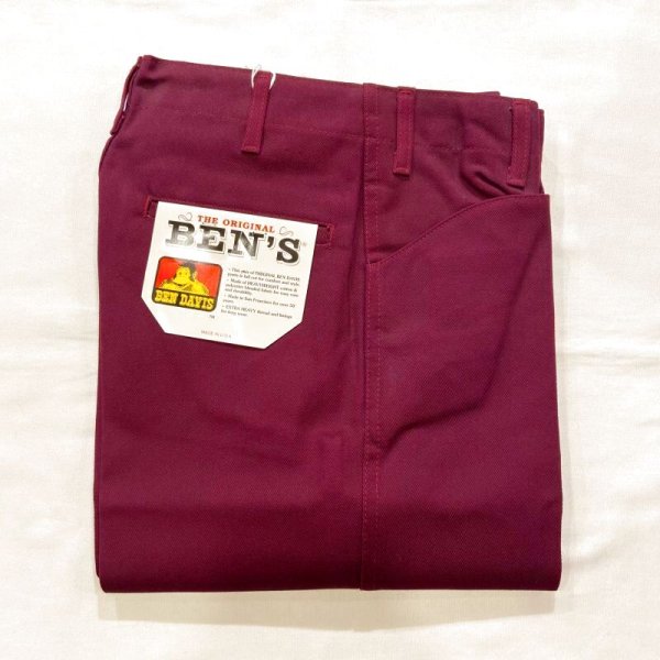 画像1: DEAD STOCK 1990's BEN DAVIS WORK PANTS MADE IN USA　Size W29 L32 (1)