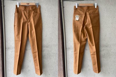 画像1: Dead Stock 〜70’s MANN Slim Tapered Pants　Size W28 L29