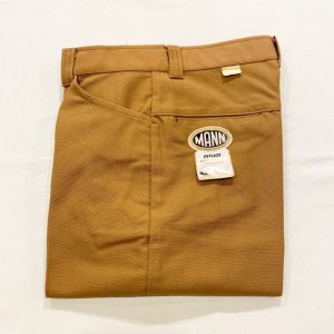画像: Dead Stock 〜70’s MANN Slim Tapered Pants　Size W28 L29