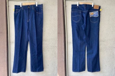 画像1: DEAD STOCK 1980's Lee 200-0347 Regular Fit Boot Cut Size W38 L34