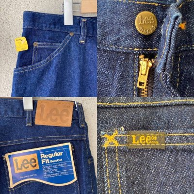 画像2: DEAD STOCK 1980's Lee 200-0347 Regular Fit Boot Cut Size W38 L34