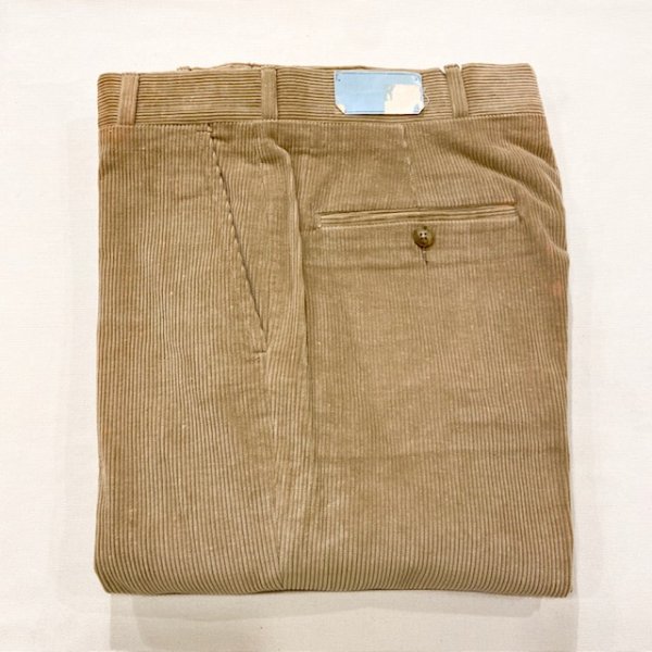 画像1: DEAD STOCK 〜70’s CORBIN Corduroy Pants　Size W29 L37 (1)