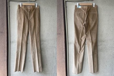 画像1: DEAD STOCK 〜70’s CORBIN Corduroy Pants　Size W29 L37