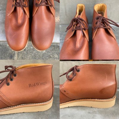 画像1: DEAD STOCK 2011's REDWING CHUKKA BOOTS #2595 Size 8 1/2 D