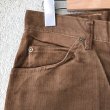 画像4: DEAD STOCK 1980's Lee 560-2822 Corduroy Pants　Size W29 L32 (4)