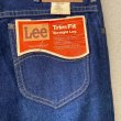 画像9: DEAD STOCK 1980's Lee 203-2547 Trim Fit Straight Leg　Size W31 L36 (9)