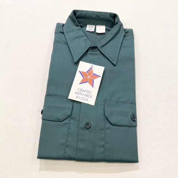 画像1: DEAD STOCK 1980's Work Shirt　Size 15 (1)