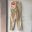 画像3: DEAD STOCK 1960's CASEY JONES Work Chino Trousers　Size W32 L33 (3)