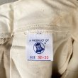 画像17: DEAD STOCK 1960's CASEY JONES Work Chino Trousers　Size W32 L33 (17)