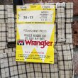 画像11: DEADSTOCK 1970's Wrangler Check Flare Pants  Size W38 L33 (11)