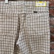 画像9: DEADSTOCK 1970's Wrangler Check Flare Pants  Size W31 L34 (9)