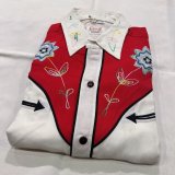 画像: DEAD STOCK 〜60's C BAR B Rayon Western Shirt　Size  MEDIUM