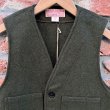 画像2: NEW  FILSON Mackinaw Cruiser Vest   ”Forest Green”　Size XS (2)