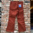 画像8: DEAD STOCK 〜80's JC Penney Plain Pockets Corduroy Pants  W34 L29 (8)