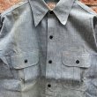 画像5: DEAD STOCK 1940's 5 BROTHER Chambray Shirt　Size 15 (5)