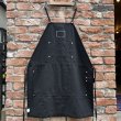 画像7: New PRISON BLUES Work Apron Black (7)