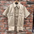 画像2: DEAD STOCK 1970's Sears S/S Work Shirt 　Size M (2)