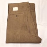 画像: DEAD STOCK 1940's Sportswear Linen Pants　Size W36 L36.5