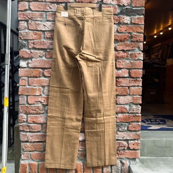 画像9: DEAD STOCK 1940's Sportswear Linen Pants　Size W36 L36.5 (9)