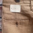 画像11: DEAD STOCK 1940's Sportswear Linen Pants　Size W36 L36.5 (11)