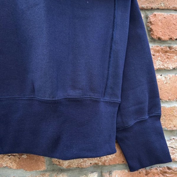 画像8: NEW CAMBER CROSS KNIT CREW NECK SWEAT　NAVY (8)