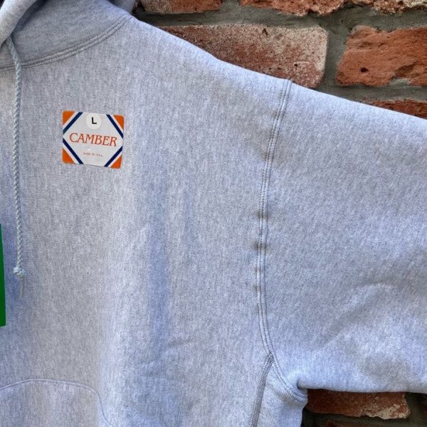 画像7: NEW CAMBER CROSS KNIT PULLOVER PARKA　GRAY (7)