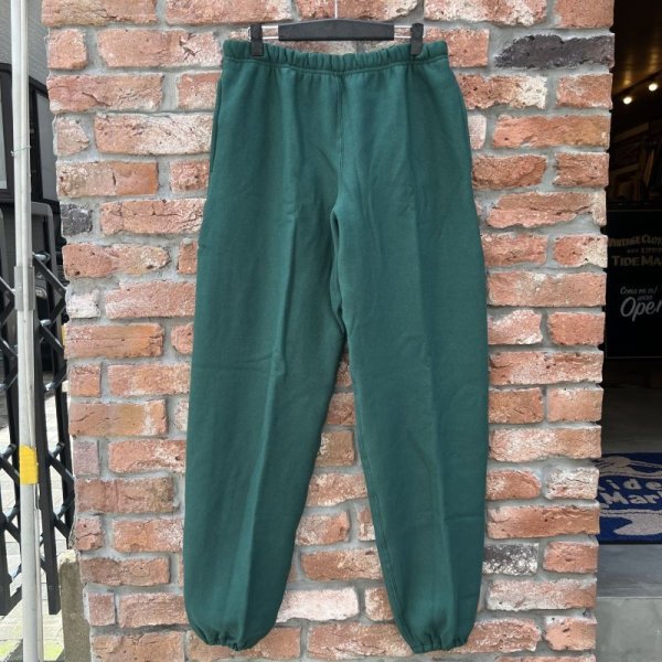 画像1: NEW CAMBER CROSS KNIT SWEAT PANTS　DARK GREEN (1)