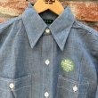 画像3: DEAD STOCK 1970's ELY Chambray Shirt　Size 14 (3)