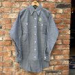 画像2: DEAD STOCK 1970's ELY Chambray Shirt　Size 14 (2)