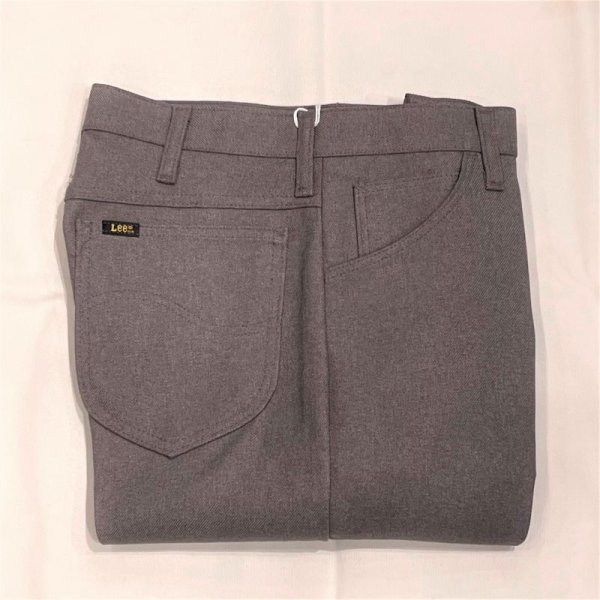 画像1: DEAD STOCK 1980’s Lee 202-0823 Polyester Slacks　Size W32 L34 (1)