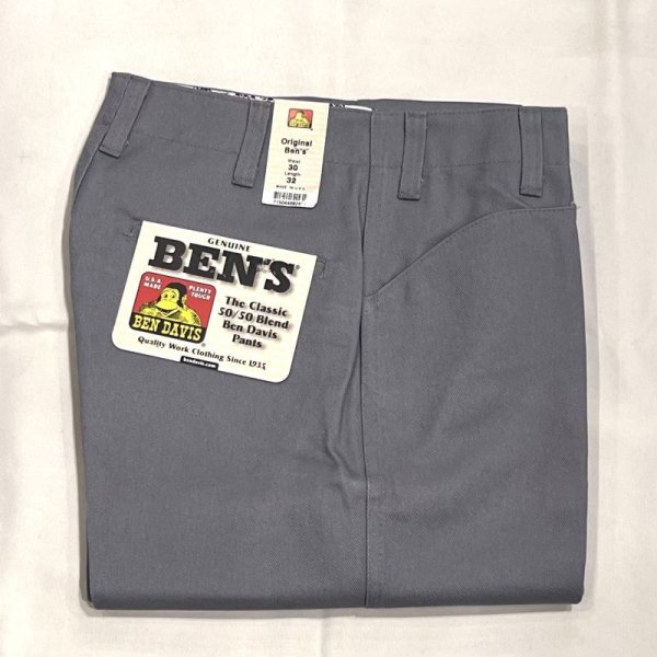 画像1: DEAD STOCK 1990's BEN DAVIS Work Pants MADE IN USA　Size W30 L32 (1)