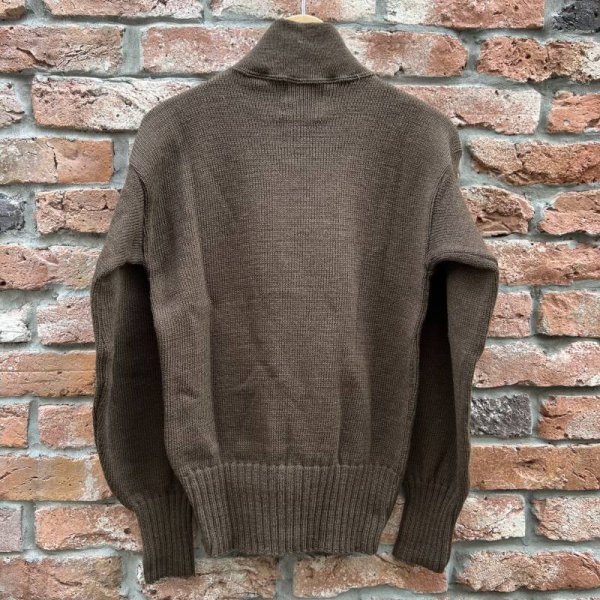 画像7: DEAD STOCK 1981's US ARMY Henry Neck Sweater　Size MEDIUM (7)