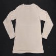 画像8: DEAD STOCK  1984's US Military Henry neck L/S Tee　Size XS (8)