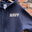 画像8: DEAD STOCK USN Full Zip Hoodie　Size M (8)