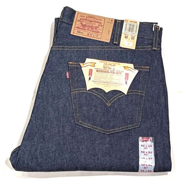 画像1: DEAD STOCK 1999's Levi's 501-0000　Size W42 L33 (1)