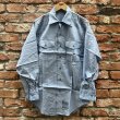 画像2: DEAD STOCK 1987's USN Chambray Shirt　Size SMALL (2)