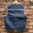 画像10: DEAD STOCK 〜80’s Levi's 70730 Denim Boa Vest　Size Kids 18 (10)