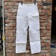 画像2: DEAD STOCK 1990’s UNIVERSAL OVERALL White Painter Pants　Size W30 L30