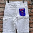 画像11: DEAD STOCK 1990’s UNIVERSAL OVERALL White Painter Pants　Size W30 L30 (11)