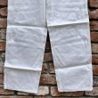 画像7: DEAD STOCK 1990’s UNIVERSAL OVERALL White Painter Pants　Size W31 L30 (7)