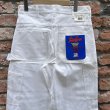 画像10: DEAD STOCK 1990’s UNIVERSAL OVERALL White Painter Pants　Size W31 L30 (10)