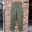 画像1: DEAD STOCK 1963's US Military Jungle Fatigue Pants 1st　Size SMALL-REGULAR (1)