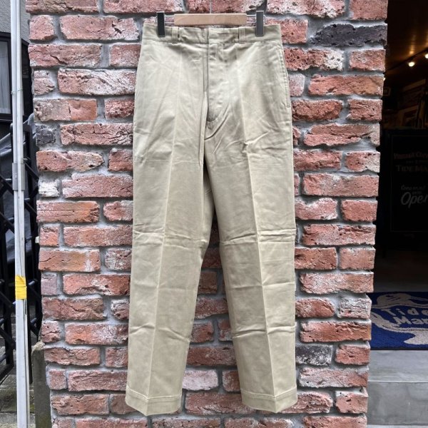 画像1: DEAD STOCK 1968's US Military Chino Trousers　Size W30 L31 (1)