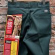 画像11: DEAD STOCK 1990's Dickies 874 Hunter Green　Size W29 L32