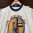 画像2: DEAD STOCK 1970's Sewing Print Ringer Tee　Size SMALL