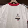 画像2: DEAD STOCK 1960's BSA Print Ringer Tee　Size M (2)