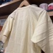 画像14: DEAD STOCK 1940’s LAWRENCE TAILORED KNIT Henry Neck Cotton Tee　Size 46 (14)