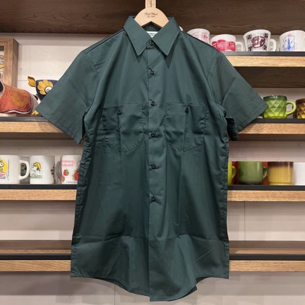 画像1: DEAD STOCK 1980's OSHKOSH S/S Work Shirt　Size S (1)