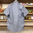 画像7: DEAD STOCK 1980’s Key S/S Chambray Shirt　Size M (7)